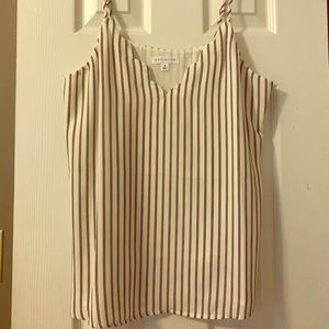 NWOT Socialite Scalloped V-Neck Cami